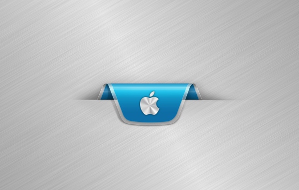 Серебристый Apple