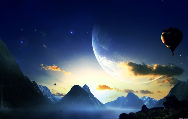 Полет воздушного шара