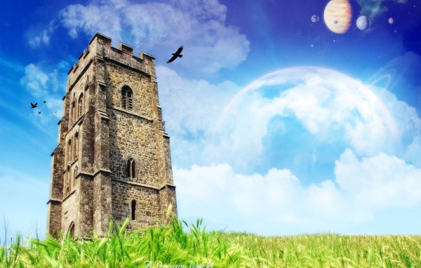 Замок в фантастическом мире