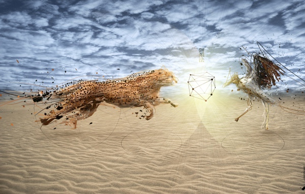 Борьба геппарда