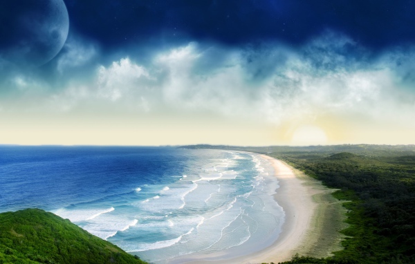 Закат солнца