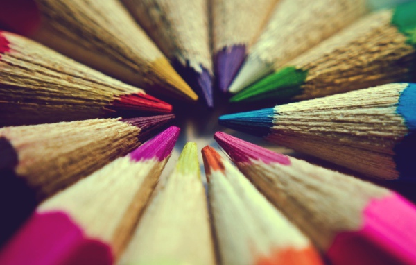 Разноцветные карандаши