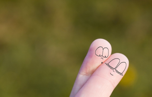 Рисунки на пальцах рук