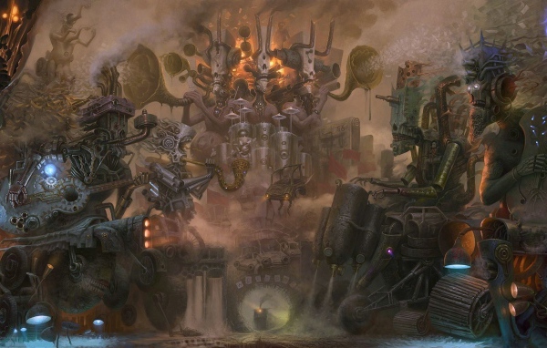 Фантастические конструкции стимпанк