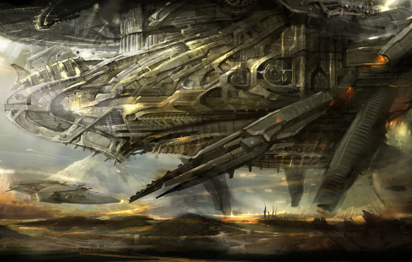 Сухопутный монстр стимпанк