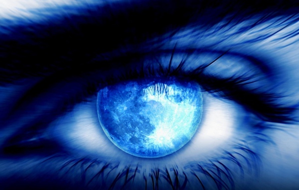 Неоновый глаз