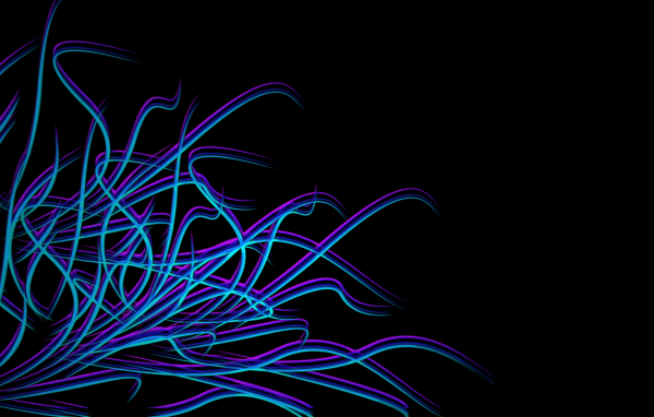 Неоновая растительность