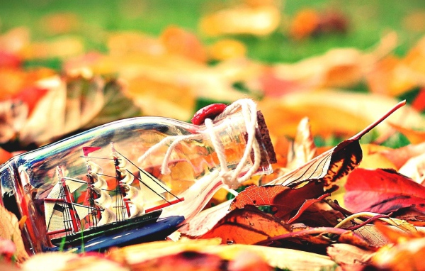 Кораблик в бутылке