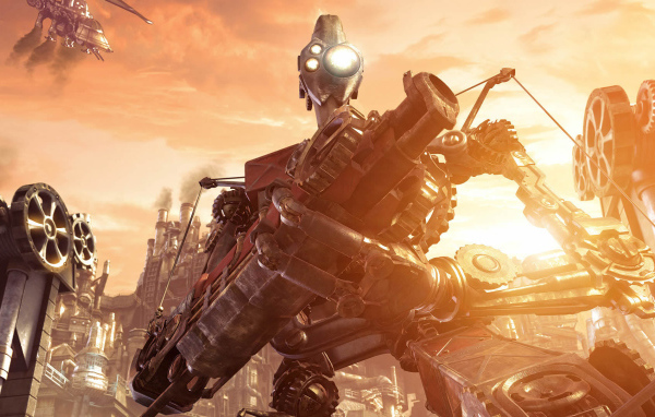 Робот будущего стимпанк