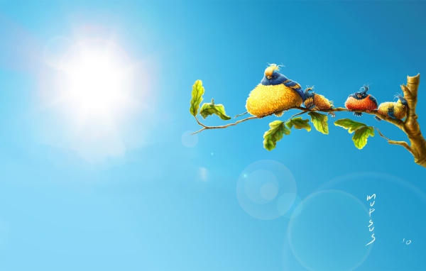 Солнечные птички