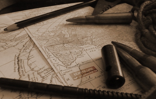 Карта мира стимпанк