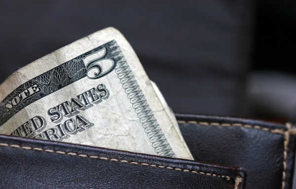 Деньги в кошельке