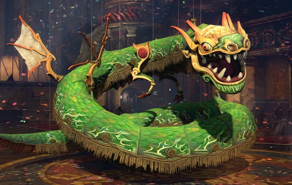 Дракон марионетка