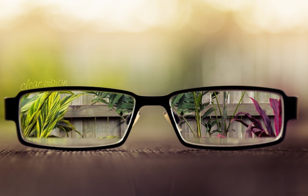 Видимый мир через очки