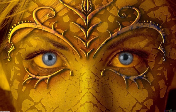 Разрисованное лицо