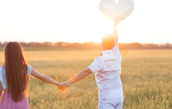 Пара влюблённая