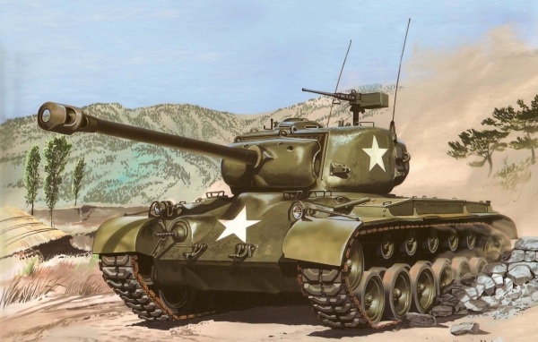 Американский средний танк М-26