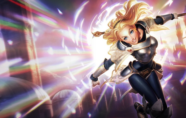 Блондинка в доспехах