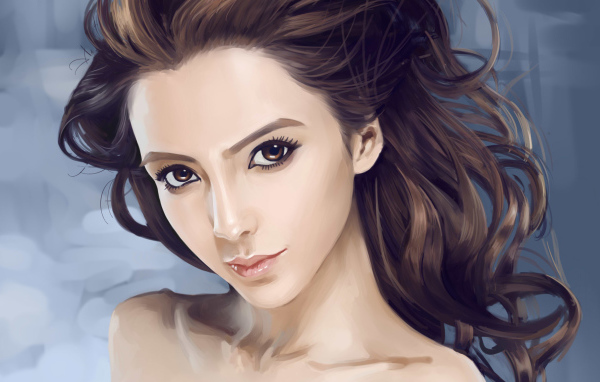 Портрет девушки с выразительным взглядом