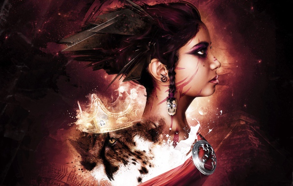 Профиль девушки