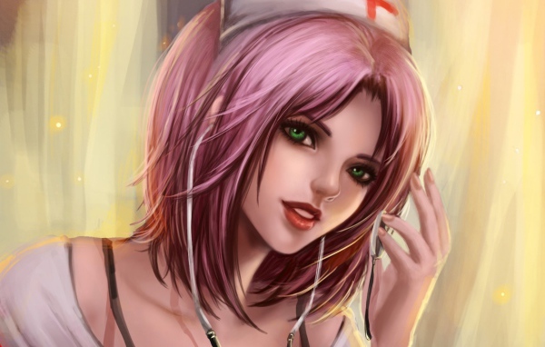 Портрет девушки доктора