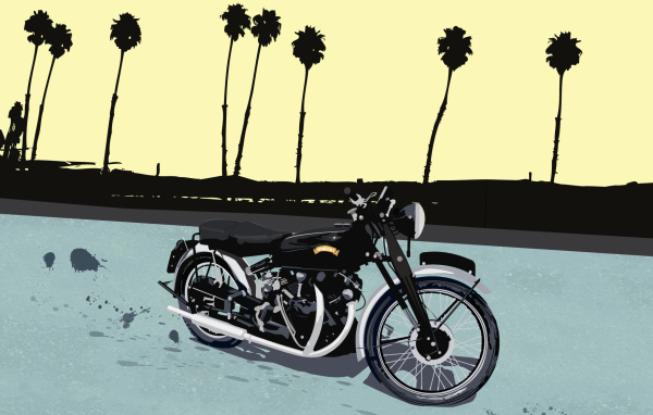 Знаменитая картина Энди Уорхола Черная тень