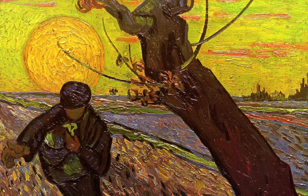 Знаменитая картина Винсента Ван Гога - Сеятель