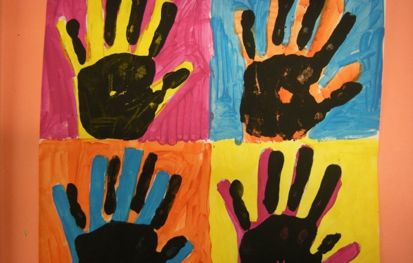 Картина Энди Уорхола Руки