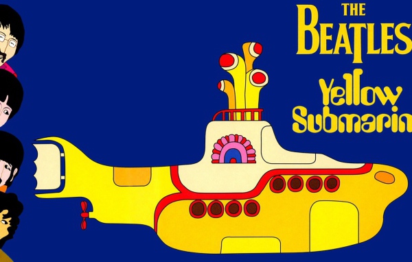 Картина Энди Уорхола Желтая подводная лодка