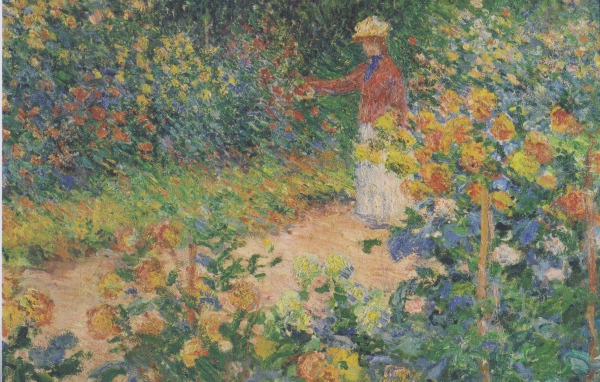 Картина Клода Моне - Им Гартен