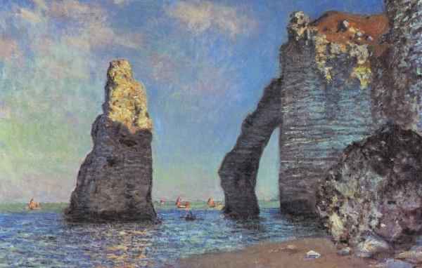 Картина Моне - Этрета