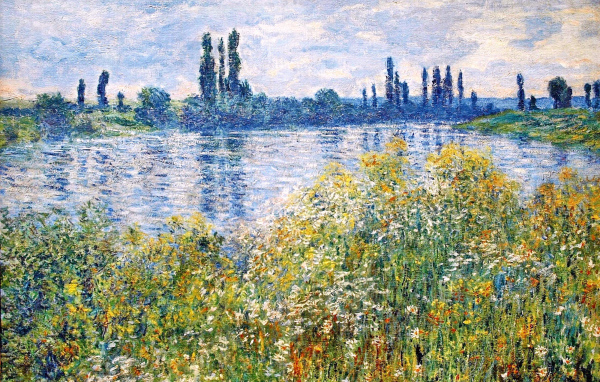 Картина Моне - Цветы