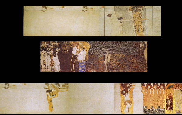 Картина Густава Климта - Три мира