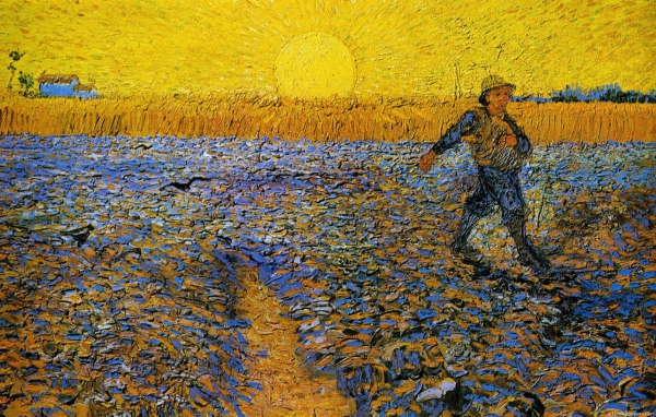 Картина Винсента Ван Гога - Трудолюбивый человек