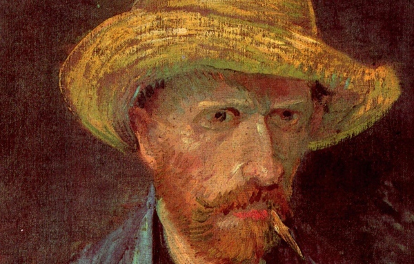 Картина Винсента Ван Гога - Человек в шляпе