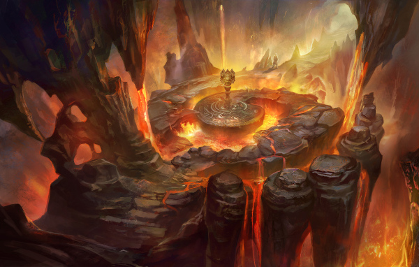 Потоки лавы