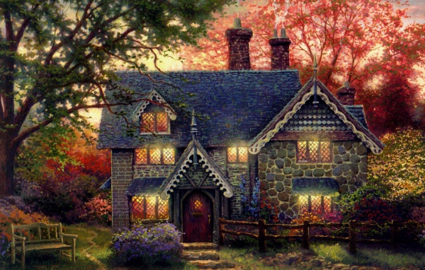 Картина Томаса Кинкаде