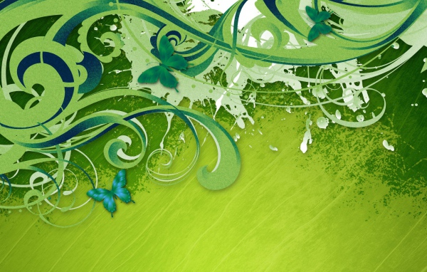 Зеленый вектор