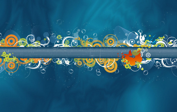 Полоса на узоре