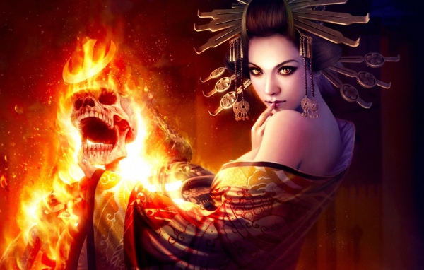 Человек сгорел от любви