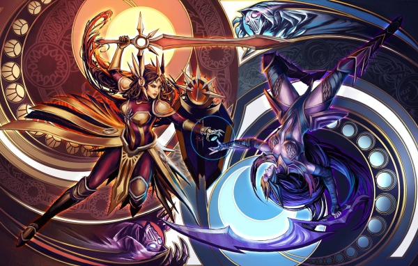 Битва Дианы и Леоны