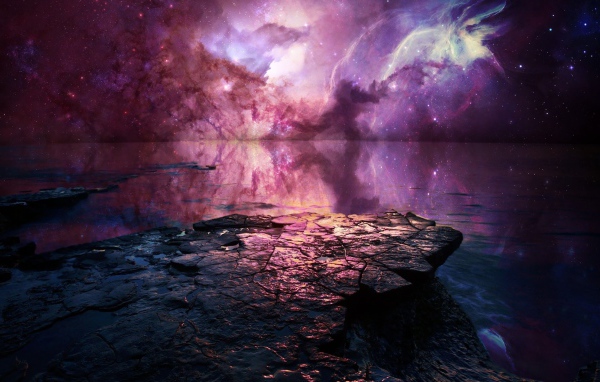 Фантастический морской пейзаж