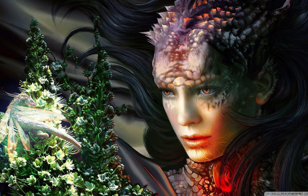 Женщина дракон