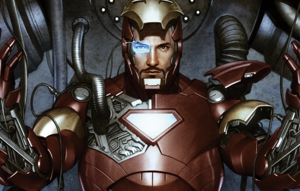 Рисунок Железный человек 