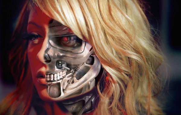 Девушка терминатор