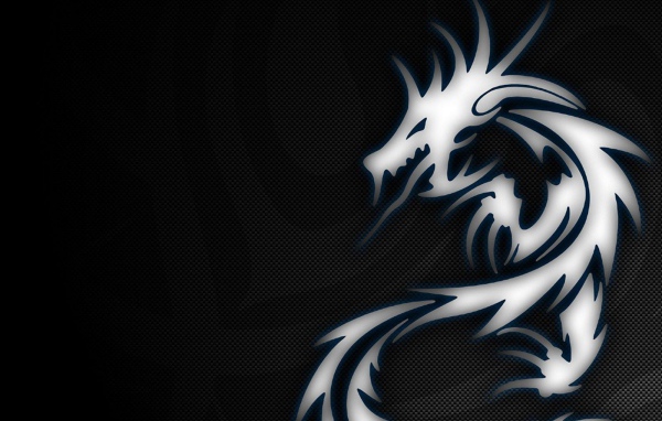 Силуэт дракона