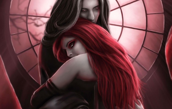 Настоящая любовь девушки вампира