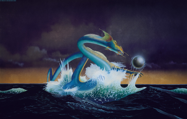 Синий морской дракон