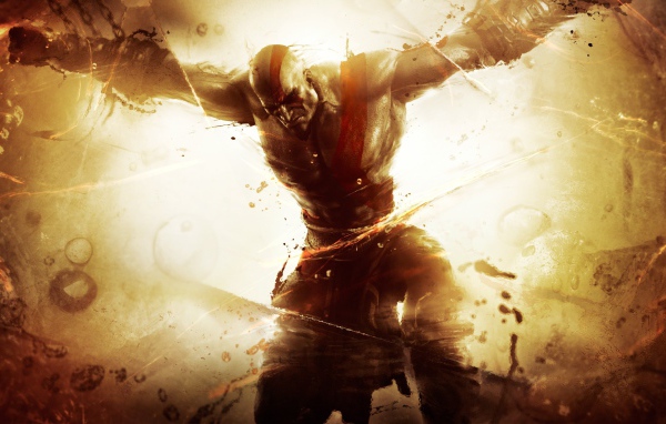 Рисунок фантастического воина