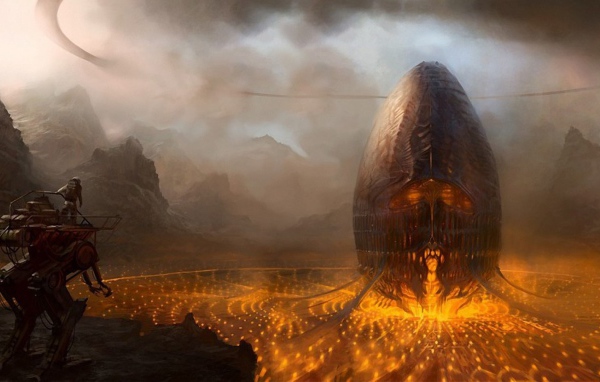 Инопланетный пейзаж